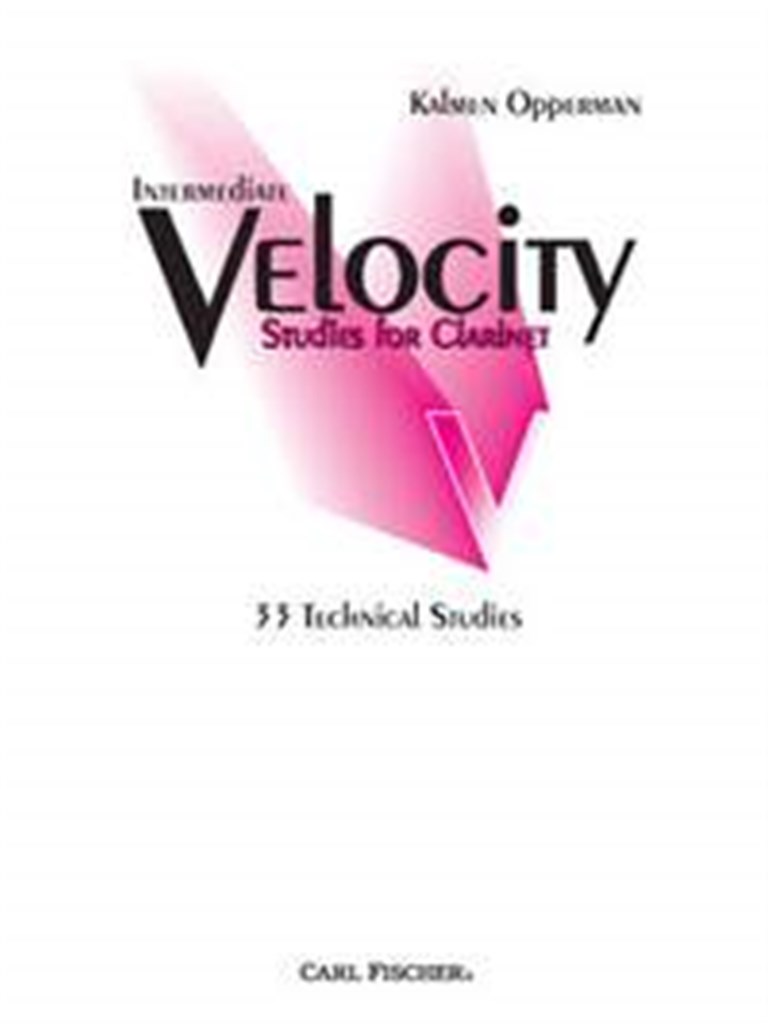 Intermediate Velocity Studies for Clarinet